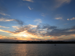 A sunset at Noosa