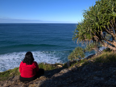 a woman and the sea