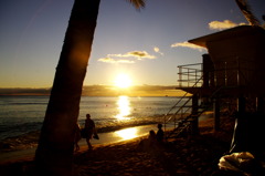 waikiki sunset