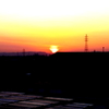 自宅付近からの夕焼け3