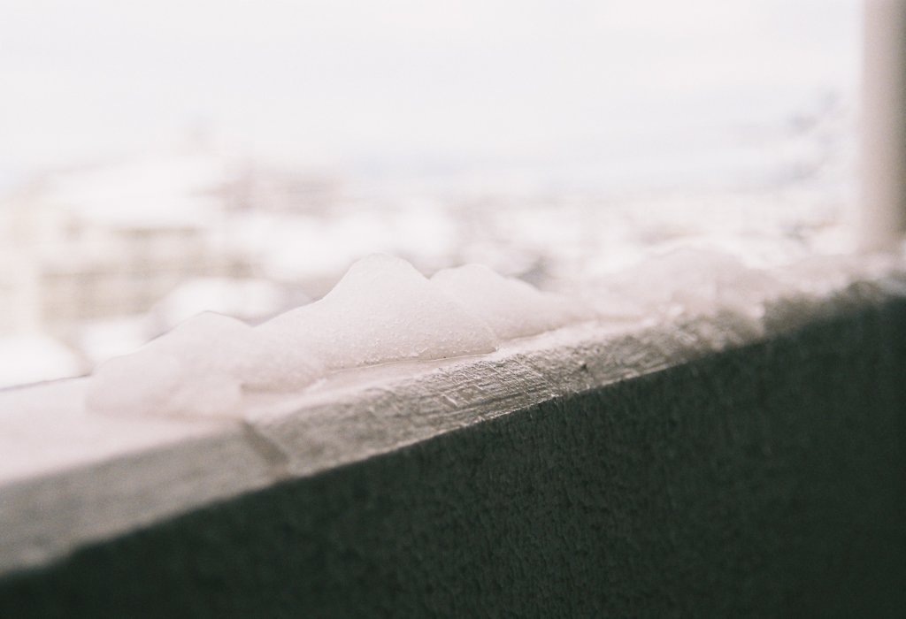 雪の日、フィルムバージョン