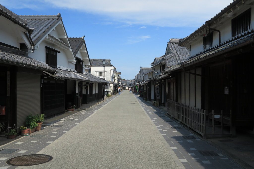 無電柱化の風景