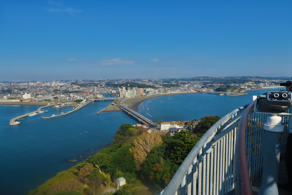 江の島からの眺望