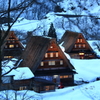 雪の五箇山