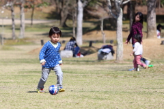 将来はサッカー選手