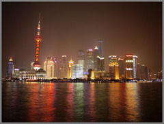上海の夜景（３）