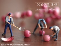 ドイツPreiser社のミニチュアフィギュア　OLYMPUS E-5 デイドリー