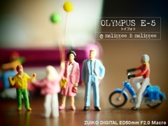 ドイツPreiser社のミニチュアフィギュア　OLYMPUS E-5 トイフォト