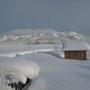 アンヌプリ周辺の雪景色