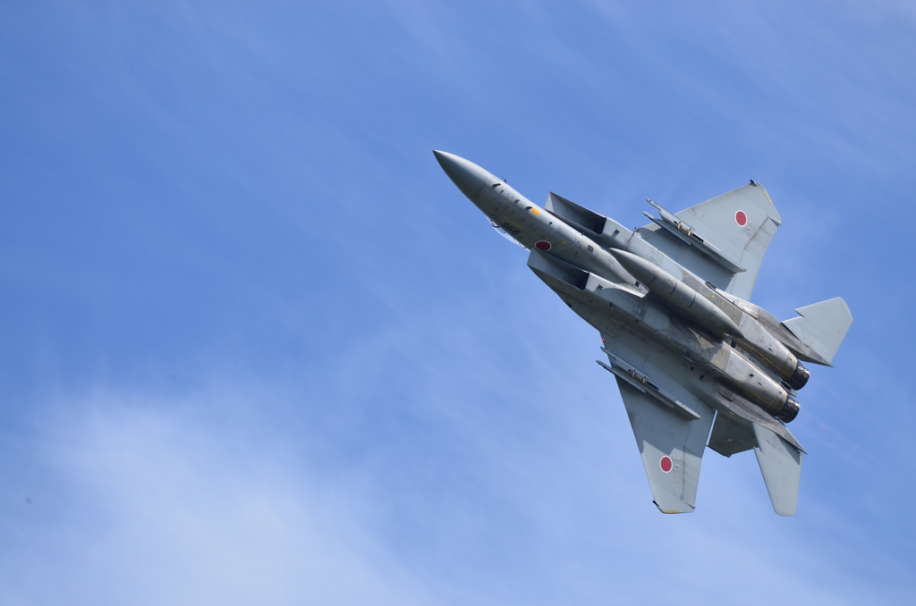 F-15と秋の空
