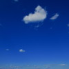 青い空と海。それと白い雲･･･