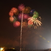 夏の花、大空に咲く