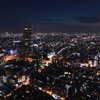 The night view of Tokyo 