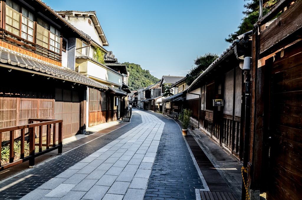 竹の町並み