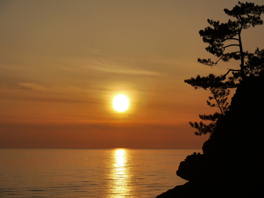 能登の夕景