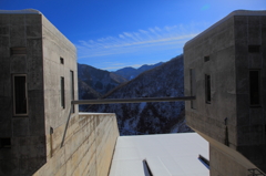 冬の徳山ダム