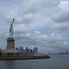 On the way to Liberty Island