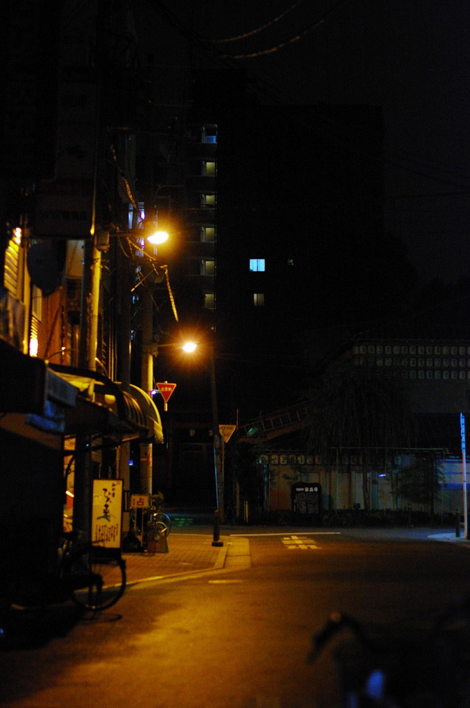 帰路の灯り