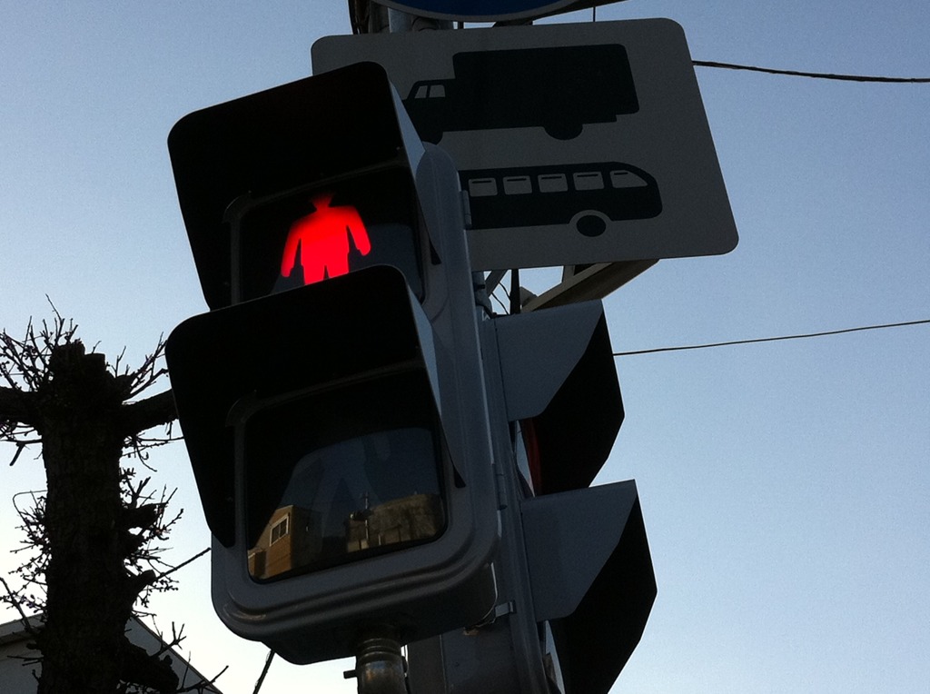STOP　RED
