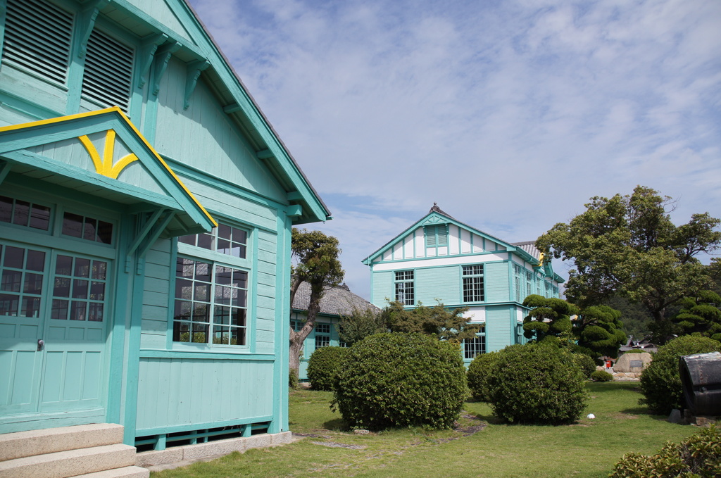 粟島海洋記念館（旧粟島海員学校）