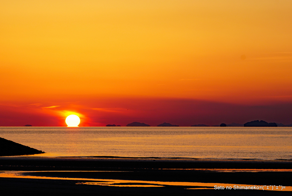 だるま夕日