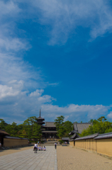 Sky and Temple