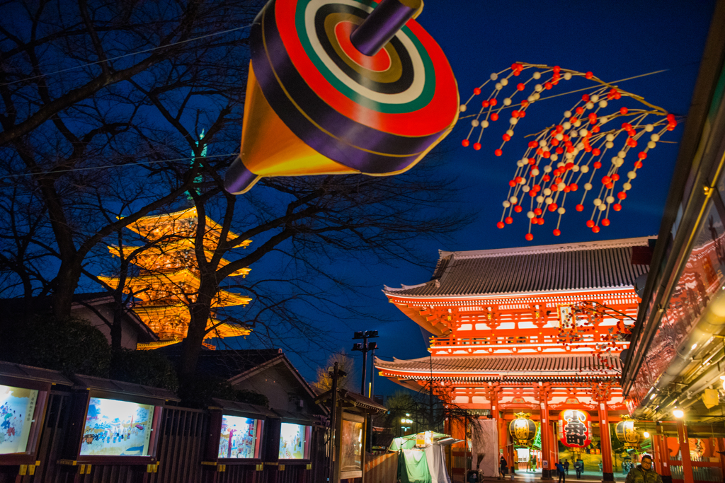 浅草寺のお正月