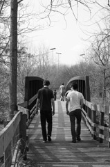 Over the bridge