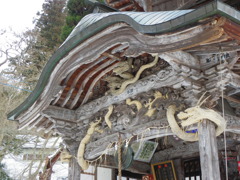 さざえ堂　入り口