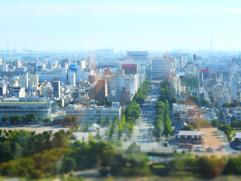 街　ガラスver