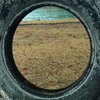 タイヤ×砂浜