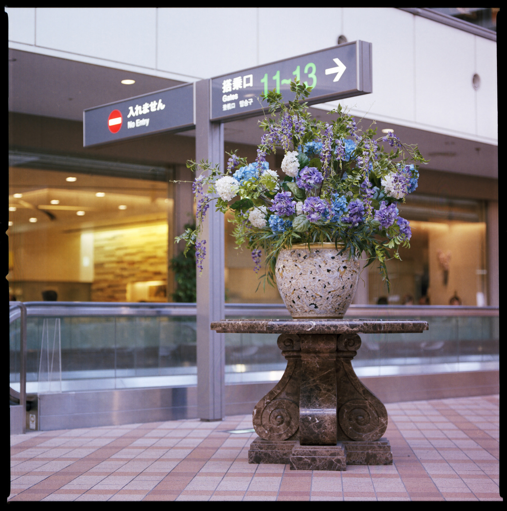 羽田空港にて