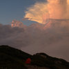 夕焼け積乱雲