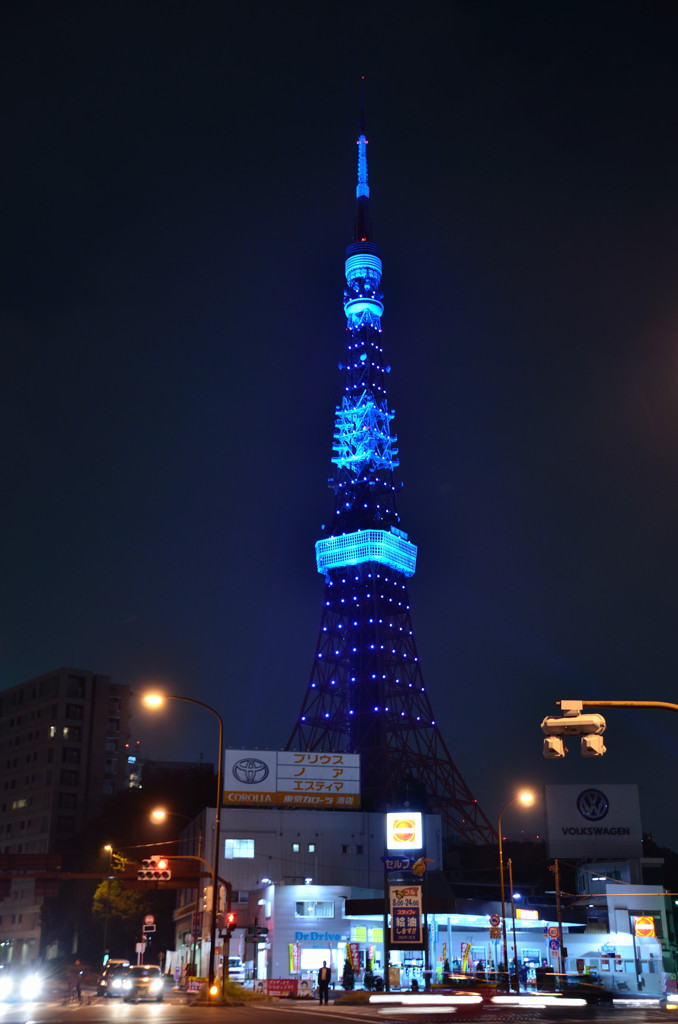 東京タワーって構図が難しいです・・・