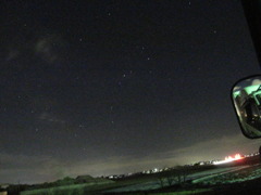 新潟で見た夜空
