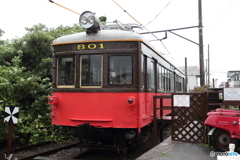 銚子電鉄　デハ800形（ホーム側）
