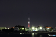 若洲海浜公園からの夜景
