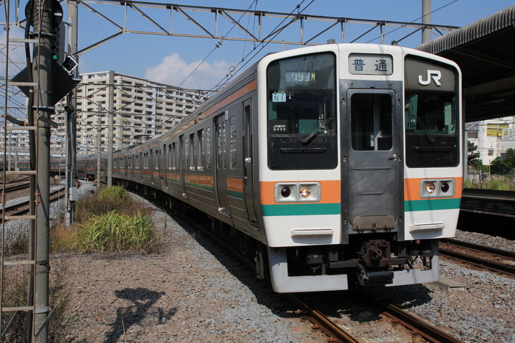 東海道線 211系