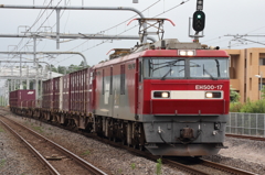EH500-17　貨物列車