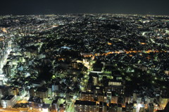 ランドマークタワーからの夜景3