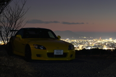 S2000と夜景