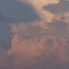 入り乱れる雲たち