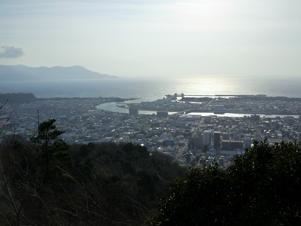 駿河湾を望む