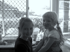 two girls