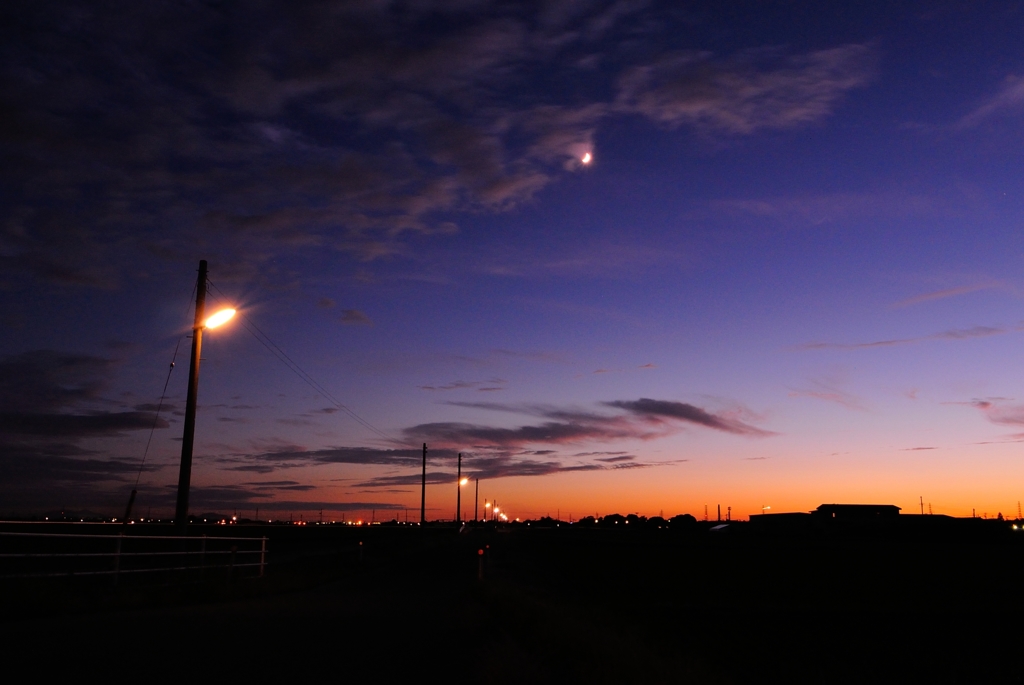 6月13日夕焼け３
