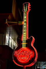 9時のHARD ROCK cafe