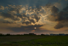 とある秋の夕暮れ前