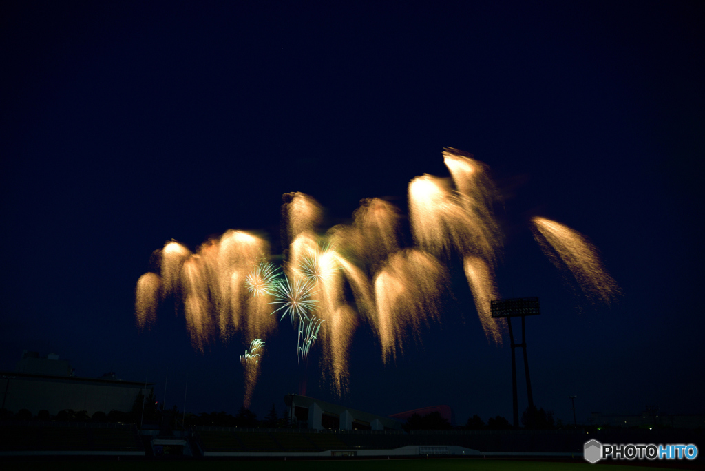 夏の風物詩～夜空に咲く花