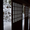 日本の冬の朝