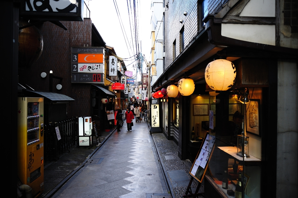 京都の夕